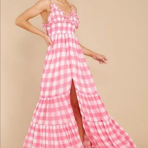 Red dress Boutique Sundress Brand Catalina dress